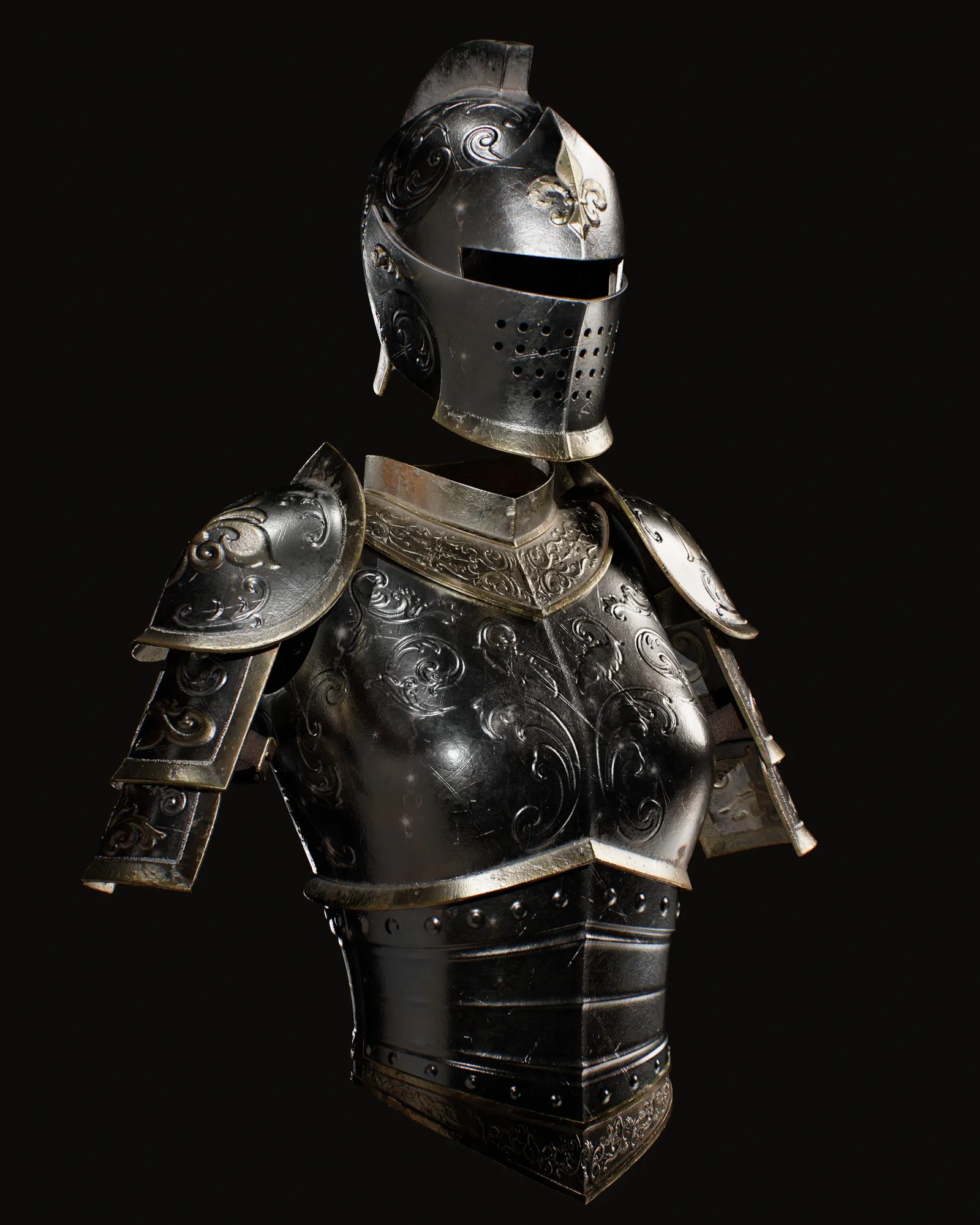 Female Knight - Armour Study by Nova Bower