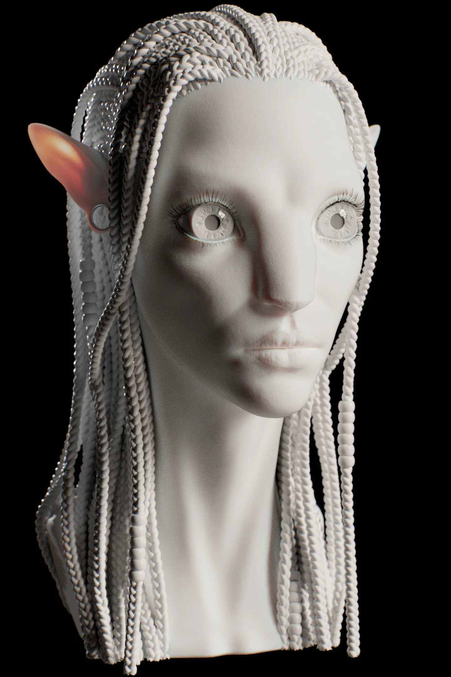 Neytiri - Character Bust Normals by Nova Bower