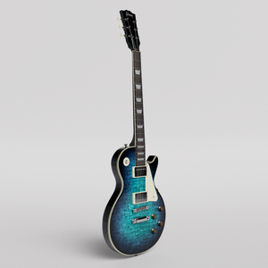 60's Standard Gibson Les Paul Prop Model 3/4 View by Nova Bower