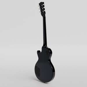 60's Standard Gibson Les Paul Prop Model Back View by Nova Bower