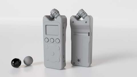 Yamaha Pocketrak PR7 Prop Model Grey Render by Nova Bower